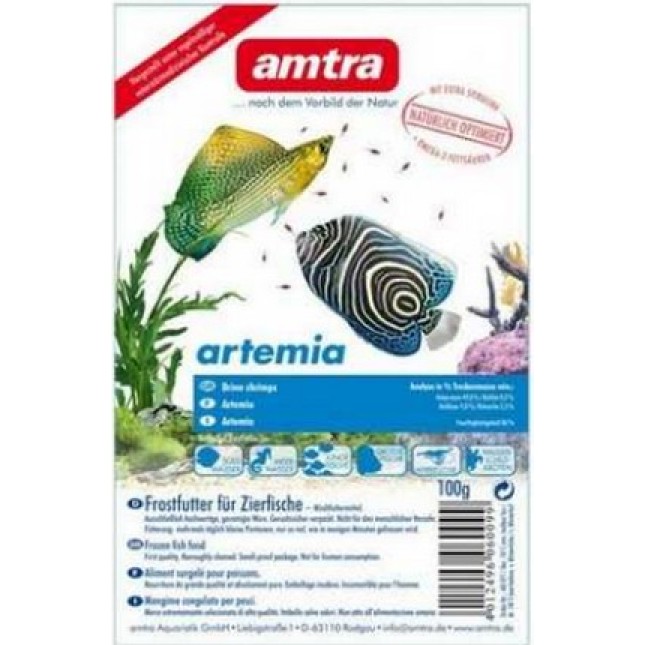 Croci amtra κατεψυγμένη τροφή blister artemia 100gr Croci amtra κατεψυγμένη τροφή blister artemia 100gr
