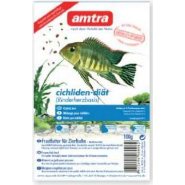 Croci amtra κατεψυγμένη τροφή blister cihlid diet 100gr