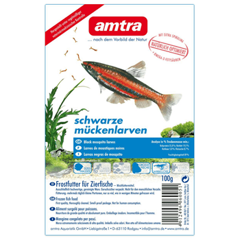 Croci amtra κατεψυγμένη τροφή blister chironomus black 100gr Croci amtra κατεψυγμένη τροφή blister chironomus black 100gr