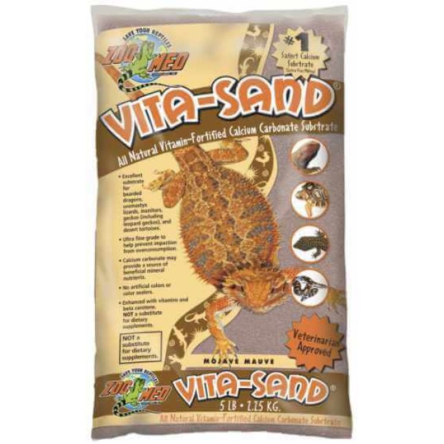 Zoo med vita sand mojave άμμος μωβ 4,5 kg.