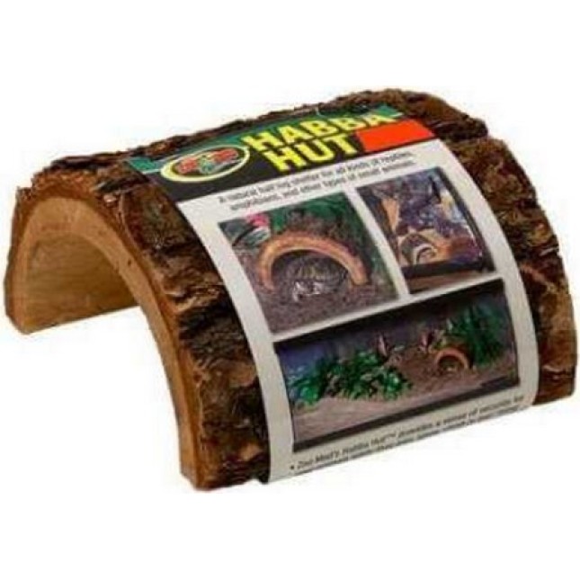 Zoo med ξύλινη κρυψώνα lg. 15,5X8X18cm Zoo med ξύλινη κρυψώνα lg. 15,5X8X18cm