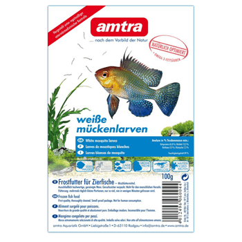 Croci amtra κατεψυγμένη τροφή blister chironomus white 100gr Croci amtra κατεψυγμένη τροφή blister chironomus white 100gr