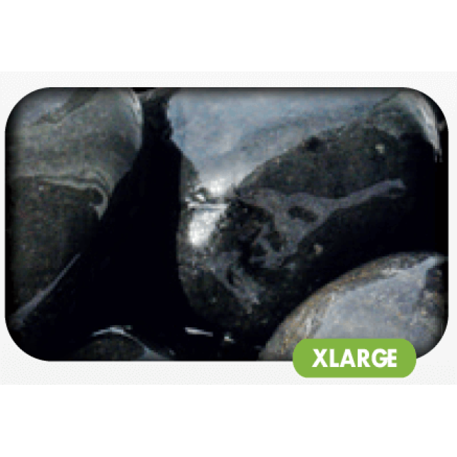 Croci amtra rio negro μαύρες διακοσμητικές πέτρες XL 5kg