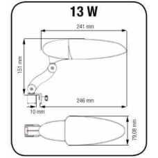 Croci ceiling light cosmos φωτιστικό 13w