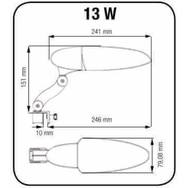 Croci ceiling light cosmos φωτιστικό 13w