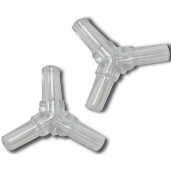 Amtra wave πλαστικός σύνδεσμος connector 3 outlets 2 pcs Amtra wave πλαστικός σύνδεσμος connector 3 outlets 2 pcs