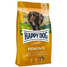 Happy Dog Piemonte Grainfree για ευαίσθητα σκυλιά με τροφική δυσανεξία/αλλεργίες, ψάρια-κάστανο