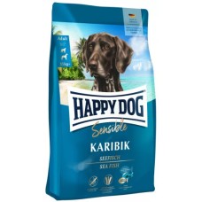 Happy Dog Karibik Grainfree για ευαίσθητα σκυλιά με τροφική δυσανεξία/αλλεργίες, ψάρι-πατάτα