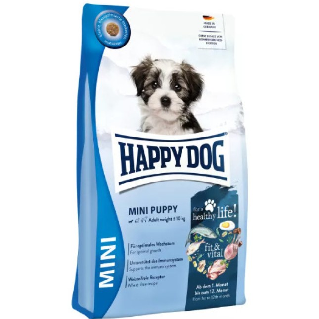 Happy Dog Mini Baby & Junior για κουτάβια 1kg Happy Dog Mini Baby & Junior για κουτάβια 1kg
