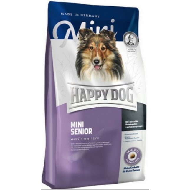 Happy Dog για μικρόσωμα ηλικιωμένα σκυλιά 4kg Happy Dog για μικρόσωμα ηλικιωμένα σκυλιά 4kg