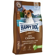 Happy Dog Mini Canada Grainfree για ενήλικα σκυλιά έως 10 κιλά, χωρίς γλουτένη, χωρίς σιτηρά