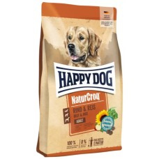 Happy Dog NaturCroq για ενήλικα σκυλιά με βοδινό/ρύζι 15kg