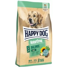 Happy Dog NaturCroq για ενήλικα σκυλιά με κανονικές ενεργειακές απαιτήσεις με μυζήθρα
