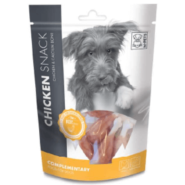 M-pets κοτόπουλο σε κόκκαλο ασβεστίου M-pets κοτόπουλο σε κόκκαλο ασβεστίου