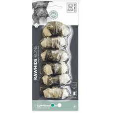 M-pets κόκκαλο κόμπος λευκός με τυλιχτό ψάρι 66gr - 6τμχ M-pets κόκκαλο κόμπος λευκός με τυλιχτό ψάρι 66gr - 6τμχ