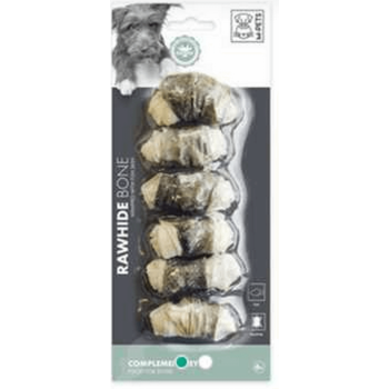 M-pets κόκκαλο κόμπος λευκός με τυλιχτό ψάρι 66gr - 6τμχ M-pets κόκκαλο κόμπος λευκός με τυλιχτό ψάρι 66gr - 6τμχ