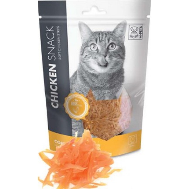 M-pets λουρίδες κοτόπουλο 80gr M-pets λουρίδες κοτόπουλο 80gr