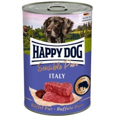 Happy Dog Πλήρης τροφή για ενήλικους σκύλους χωρίς δημητριακά με βουβάλι