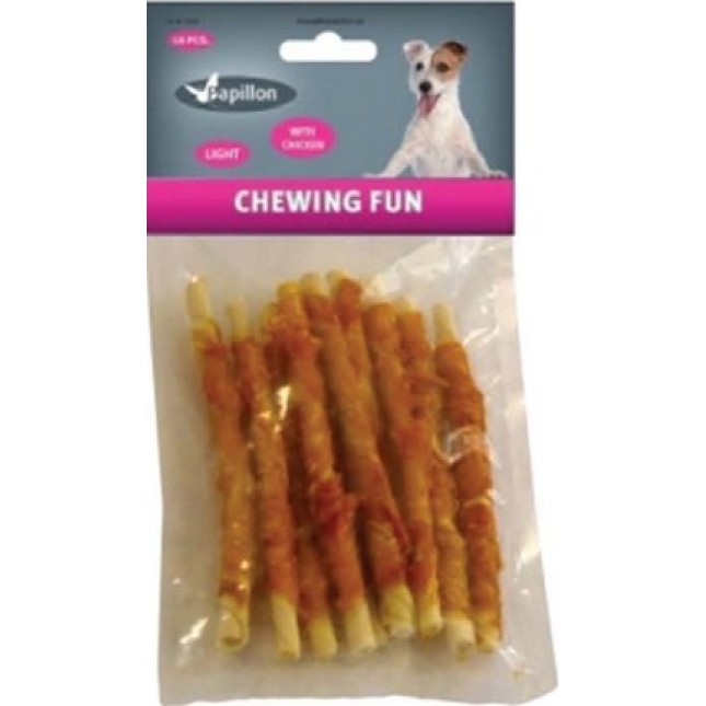 Papillon στικς λευκά με κοτόπουλο 7-8 g - 10 τεμ Papillon στικς λευκά με κοτόπουλο 7-8 g - 10 τεμ