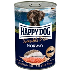 Happy Dog Norway κονσέρβα με σολομό χωρίς σιτηρά 375g