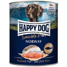 Happy Dog Norway κονσέρβα με σολομό χωρίς σιτηρά 750g