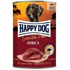 Happy Dog Africa Grainfree κονσέρβα με στρουθοκάμηλο χωρίς σιτηρά 400g
