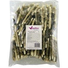 Papillon στικς λευκά με ψάρι 12½cm 1kg Papillon στικς λευκά με ψάρι 12½cm 1kg