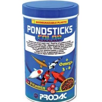 Prodac pond sticks color μεσαία και μεγάλα ψάρια 1200ml-150gr
