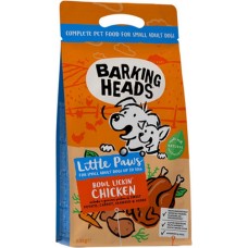 Barking πλήρης τροφή για ενήλικα σκυλιά μικρόσωμων φυλών small bowl lickin κοτόπουλο 1,5kg