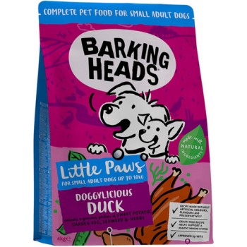 Barking small doggylicious πάπια 4kg