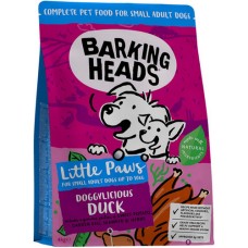 Barking πλήρης τροφή χωρίς σιτηρά, για το ενήλικο σκυλάκι σας με παπια small doggylicious