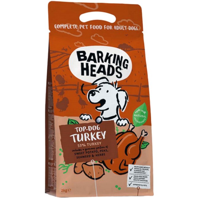 Barking top dog γαλοπούλα 2kg