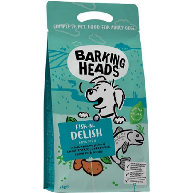 Barking fish n delish σολομό & πέστροφα 2kg Barking fish n delish σολομό & πέστροφα 2kg