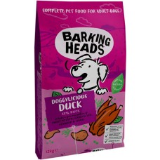 Barking πλήρης τροφή, χωρίς σιτηρά, για το ενήλικο σκυλάκι σας με πάπια  grain free doggylicious