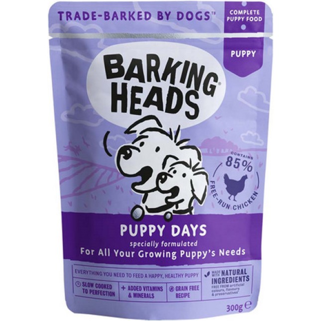 Barking υγρή τροφή για κουτάβια 300gr Barking υγρή τροφή για κουτάβια 300gr