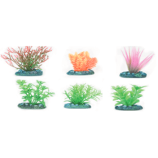 Άνθη ενυδρείου mini (γυάλας) 6τμχ