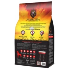 Ambrosia grain free adult βουβάλι & σκουμπρί 12kg