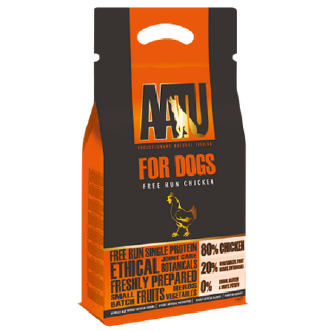 AATU grain free 80/20 adult κοτόπουλο 10kg(για σκυλιά)