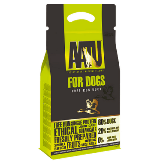 AATU grain free 80/20 adult πάπια 10kg AATU grain free 80/20 adult πάπια 10kg