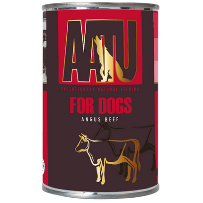AATU κονσέρβα angus βοδινό για σκύλους 400gr AATU κονσέρβα angus βοδινό για σκύλους 400gr