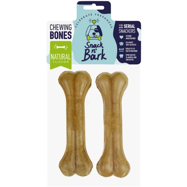 Celebrate freshnes Snack n Bark Συμπαγή Κόκκαλο Φυσικό 16cm 90gr 2 τεμ Celebrate freshnes Snack n Bark Συμπαγή Κόκκαλο Φυσικό 16cm 90gr 2 τεμ