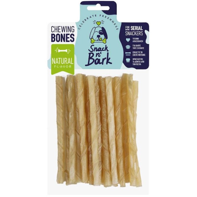 Celebrate freshnes Snack n Bark Twisted stick Φυσικό 12.5cm 5-7gr 20 τμχ Celebrate freshnes Snack n Bark Twisted stick Φυσικό 12.5cm 5-7gr 20 τμχ