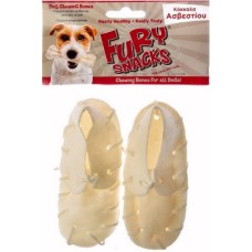 Fury Snacks κόκκαλο παπούτσι ασβεστίου,κατάλληλο για όλους τους σκύλους