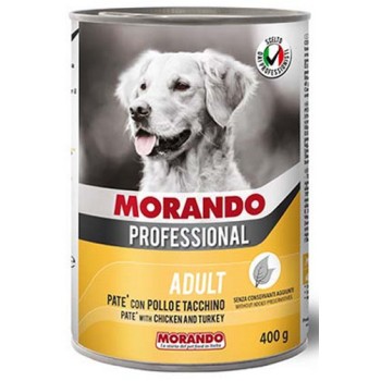 Morando professional dog πατε κοτόπουλο & γαλοπούλα 400gr