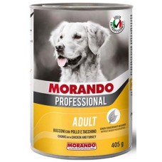Morando professional dog κομματάκια κοτόπουλο & γαλοπούλα 405gr Morando professional dog κομματάκια κοτόπουλο & γαλοπούλα 405gr