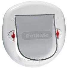 Petsafe πόρτα γάτας λευκή 4πλης λειτουργίας