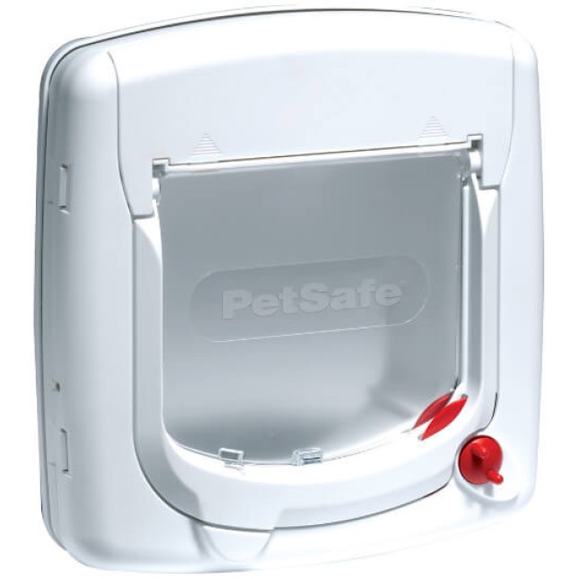 Petsafe πόρτα γάτας λευκή 4πλης λειτουργίας Petsafe πόρτα γάτας λευκή 4πλης λειτουργίας