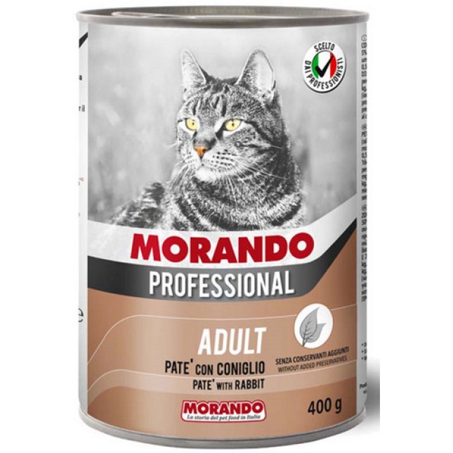 Morando Professional cat πατέ κουνέλι 400gr