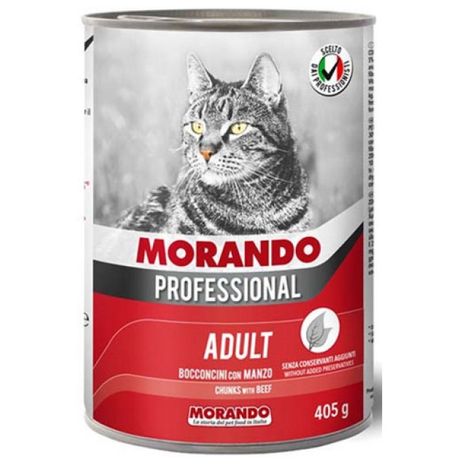 Morando professional cat κομματάκια βοδινό 405gr Morando professional cat κομματάκια βοδινό 405gr
