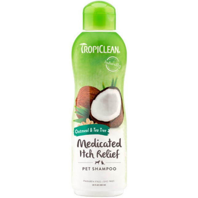 TropiClean Καταπραϋντικό σαμπουάν κατά του κνησμού βρώμη & τσάι, διατηρεί δέρμα και τρίχωμα υγιή TropiClean Καταπραϋντικό σαμπουάν κατά του κνησμού βρώμη & τσάι, διατηρεί δέρμα και τρίχωμα υγιή